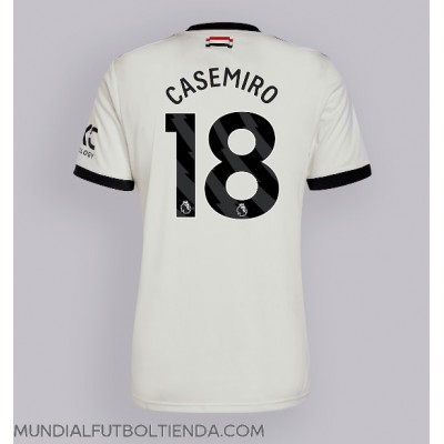 Camiseta Manchester United Casemiro #18 Tercera Equipación Replica 2024-25 mangas cortas Camiseta Manchester United Casemiro #18 Tercera Equipación Replica 2024-25 mangas cortas